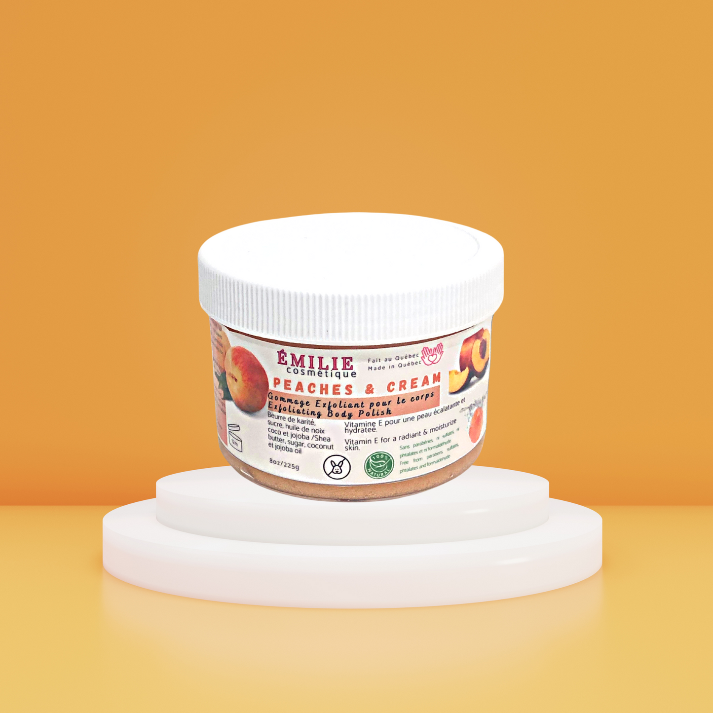 Peaches & Cream Body Polish