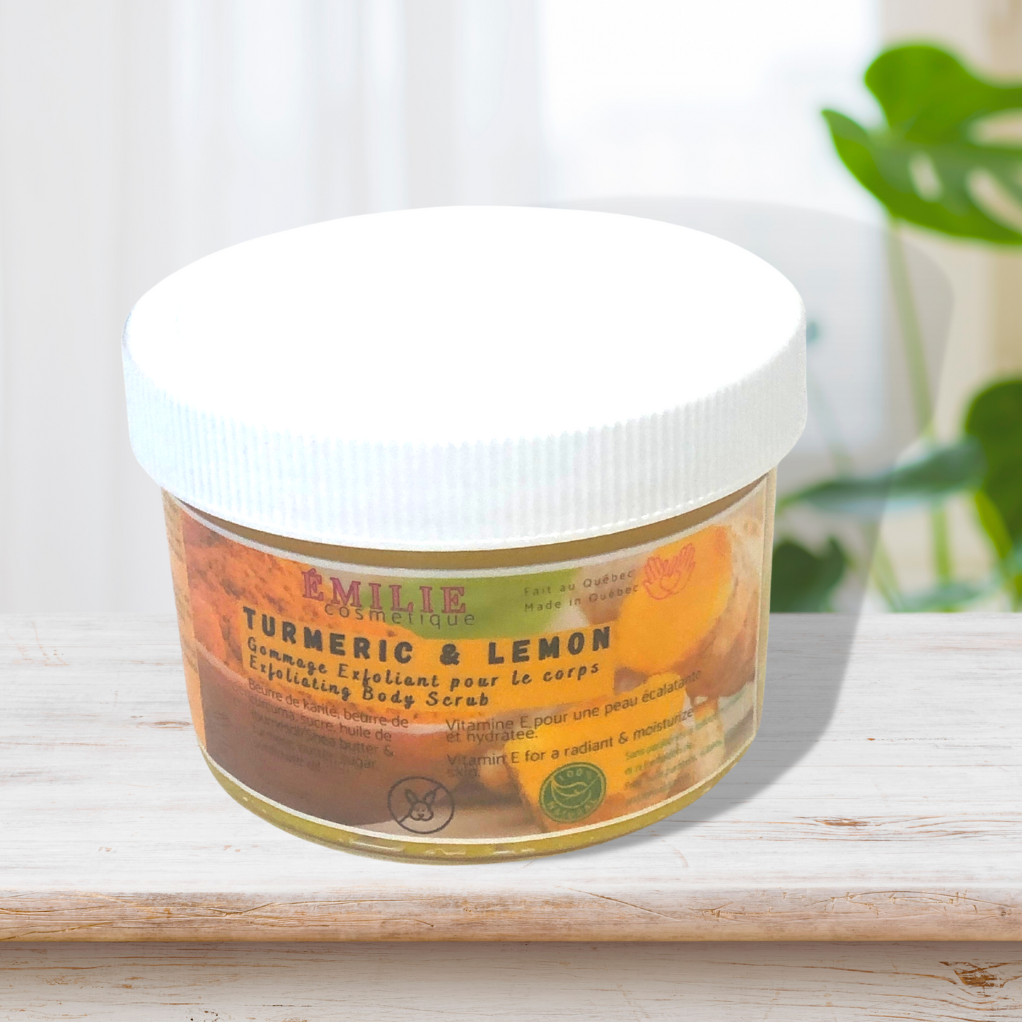 Turmeric & Lemon Body Scrub