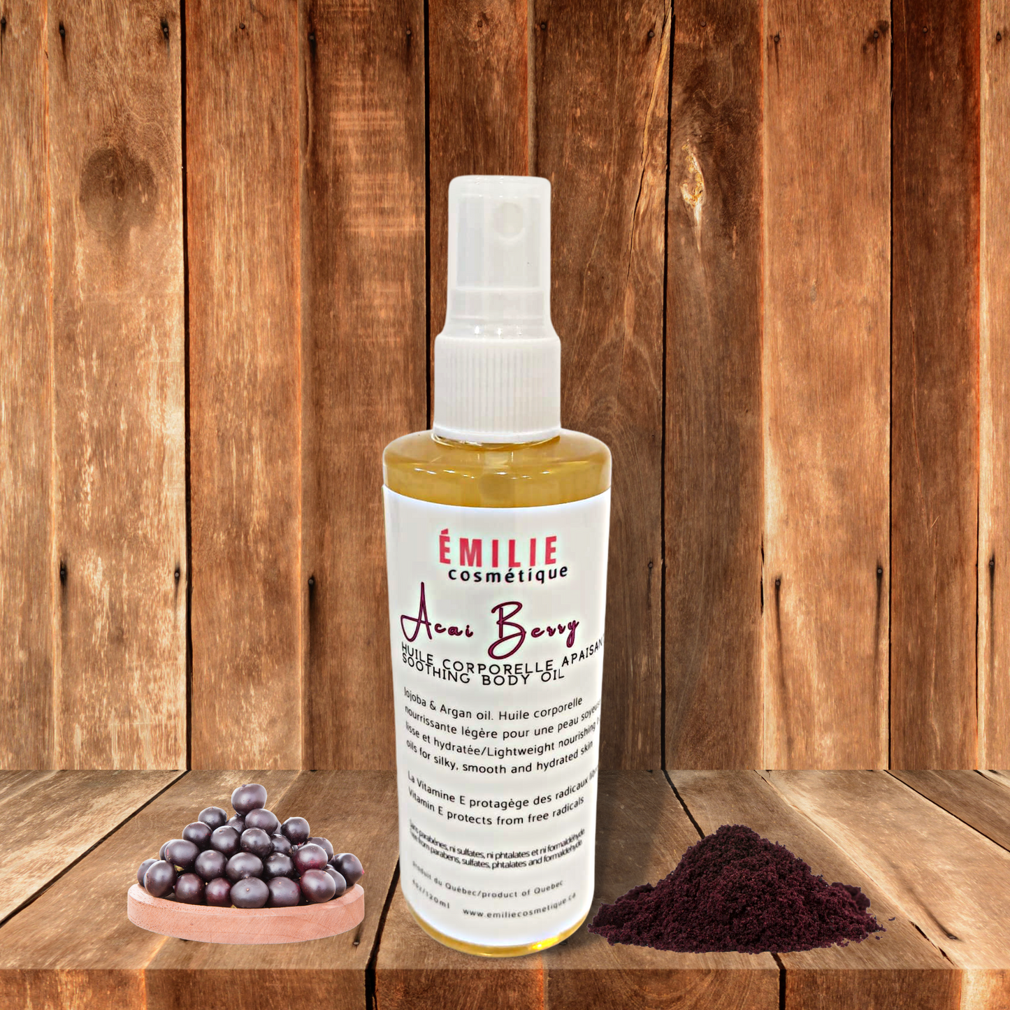 Acai Berry Body Oil