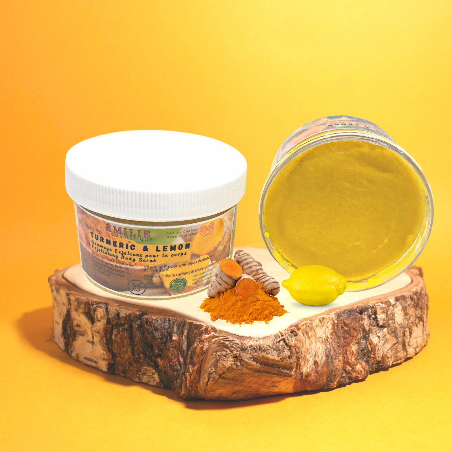 Turmeric & Lemon Body Scrub